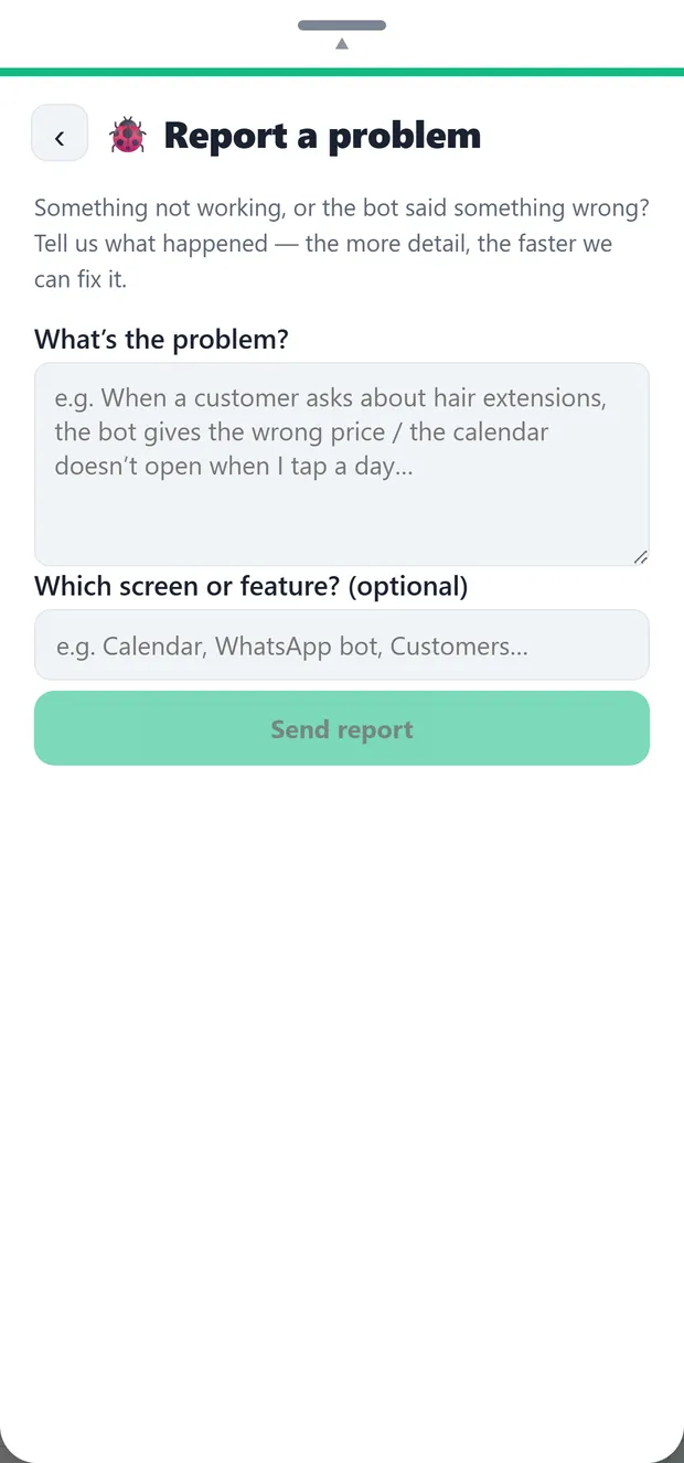 Report a problem