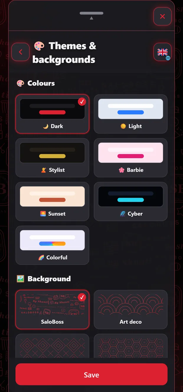 Colours
